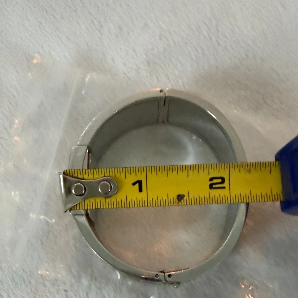 Michael Kors Silver and Brown Leather Watch - Picture 7 of 8